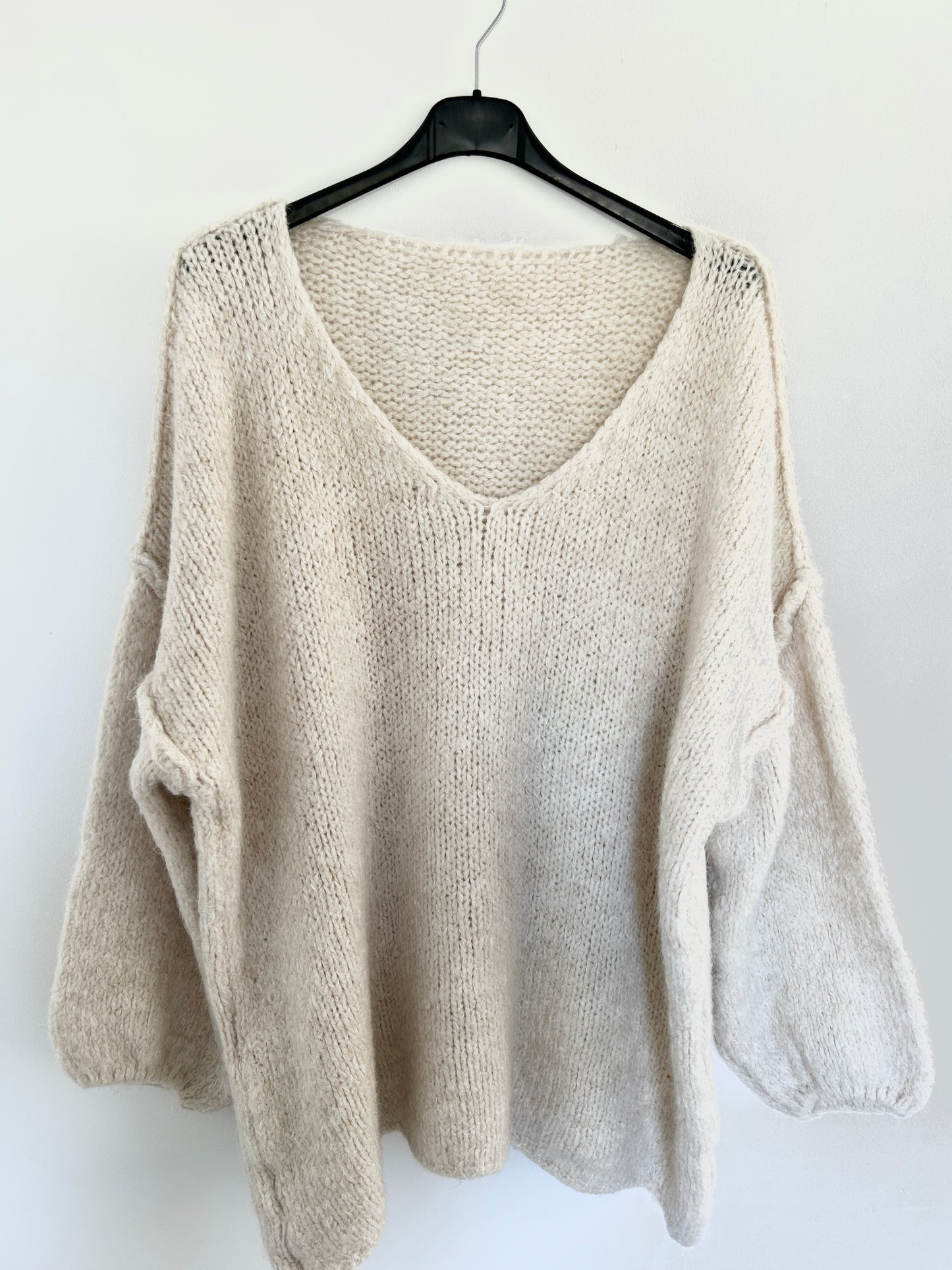 Oversized Pullover offwhite