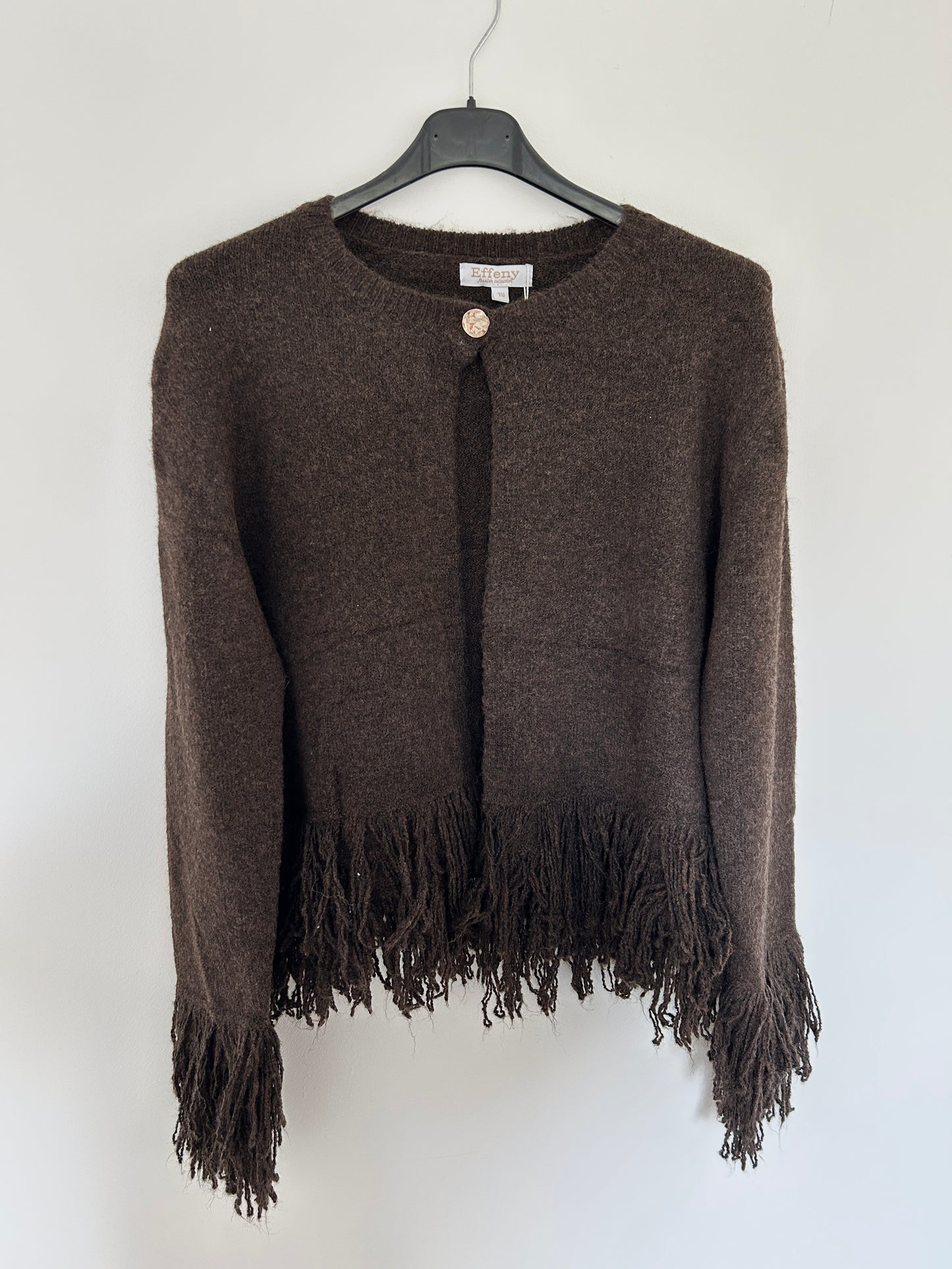 Cardigan mit Fransen