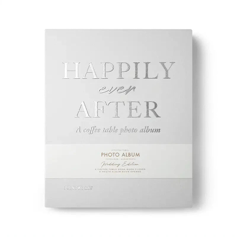 Coffee Table Photo Album, HAPPILY ever AFTER, Printworks